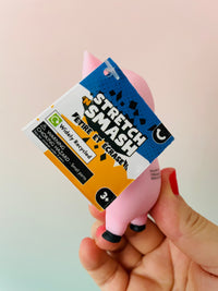 🩷🐷 Stretch 'N Smash Mini Pig | Pink Stretchy Sensory Stress Relief Fidget Toy ✨