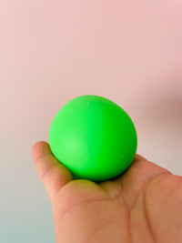 💚🟢 Neon Super Squish Ball | Green Stress Relief Sensory Fidget Toy ✨