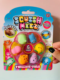 Tweenie Pals Mini Squishy Friends – 6 Pack Assorted