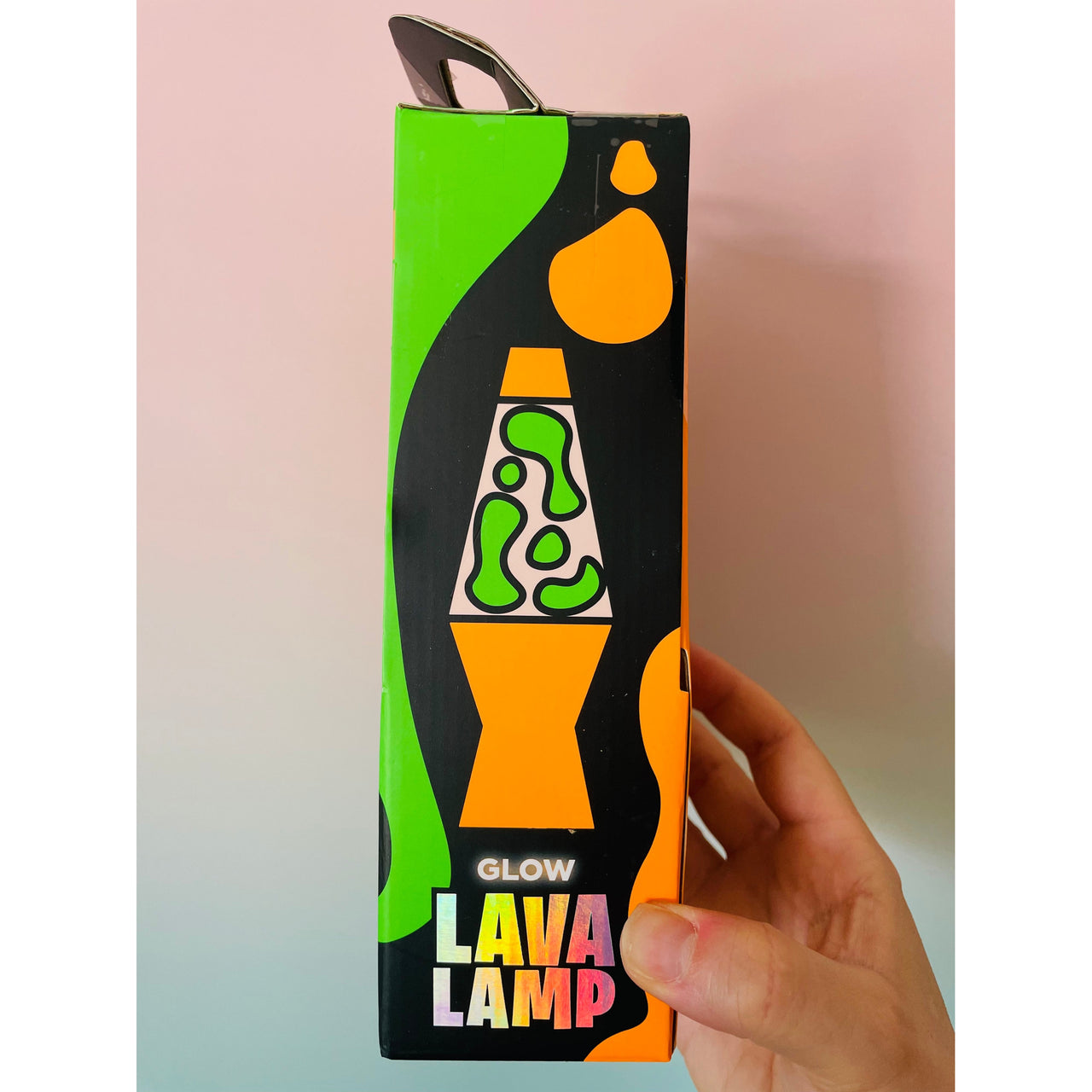 🧡🌋 Glow in the Dark Lava Lamp Squishy | Orange Sensory Stress Relief Fidget Toy ✨