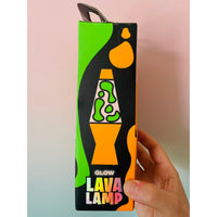 🧡🌋 Glow in the Dark Lava Lamp Squishy | Orange Sensory Stress Relief Fidget Toy ✨