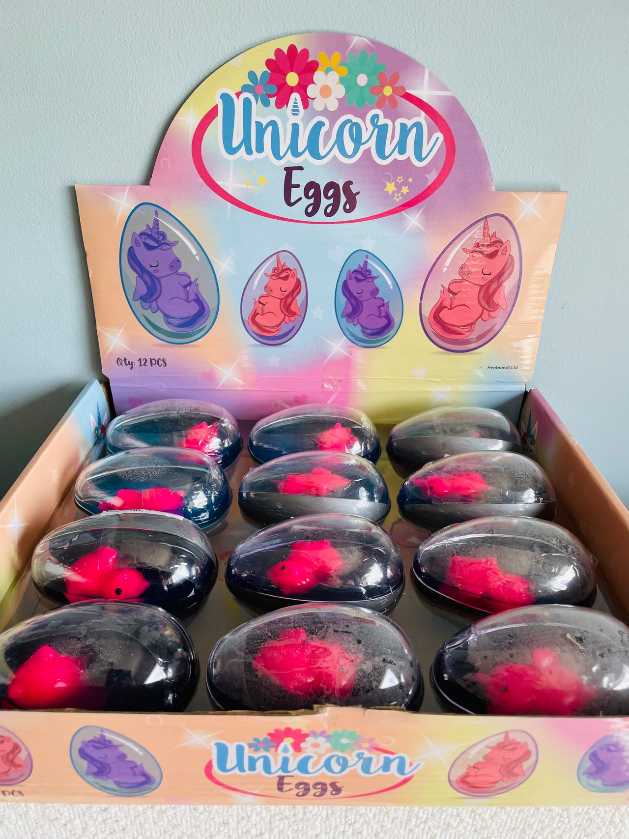 🦄🥚 Giant Unicorn Egg with Baby Squishy Toy