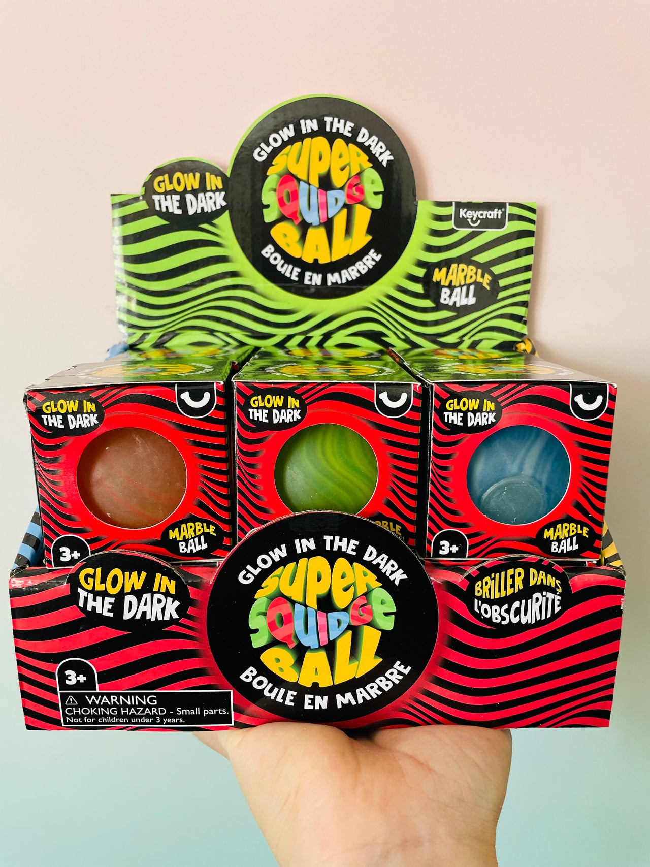 🌌✨ Glow in the Dark Super Squidge Ball | Sensory Fidget Toy