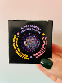 Purple Scrunchems Sugar Shapes - Sensory Squishy Toy - Neko Squish Co