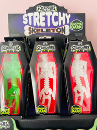 Scrunchems Stretchy Squishy Skeleton White Sensory Toy