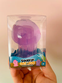 💜🐙 Lilac Squeezy Gel Octopus | Soft Gel-Filled Sensory Stress Relief Fidget Toy ✨