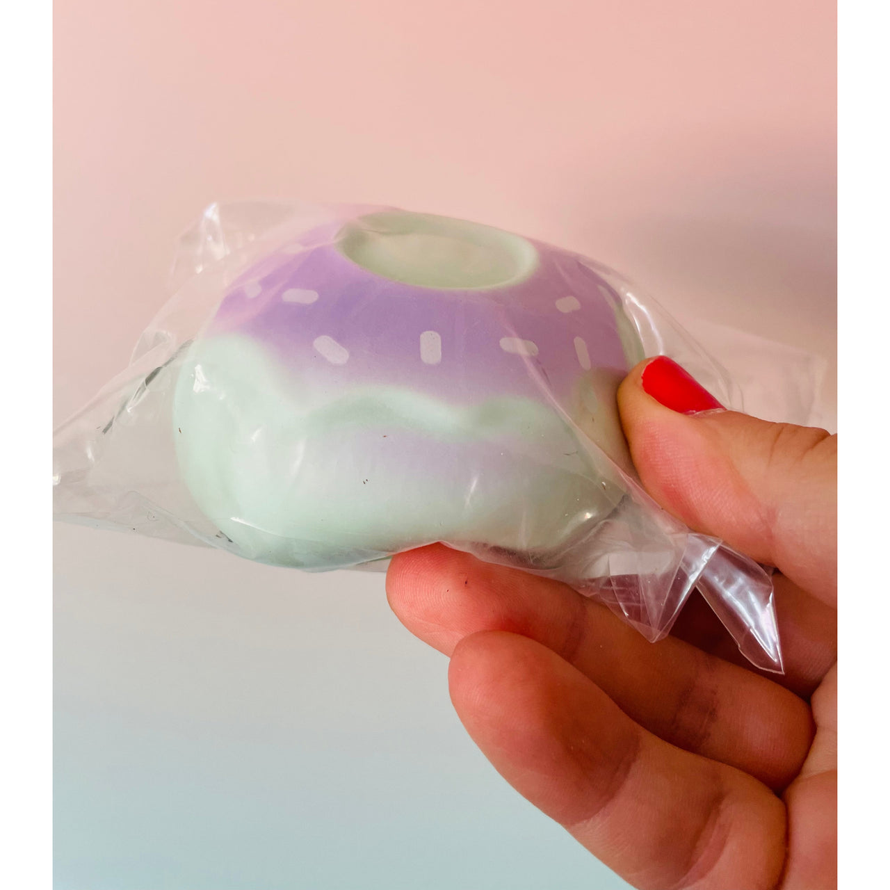 🍩💚 Doughie the Doughnut | Pastel Green Squishy Sensory Stress Relief Fidget Toy ✨