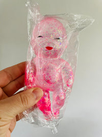 🩷✨ Pink Glitter Squishy Baby – Sparkly Sensory Fidget Toy ✨🩷