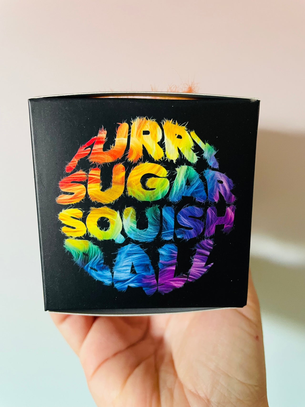 Scrunchems Furry Sugar Squish Ball Sensory Toy