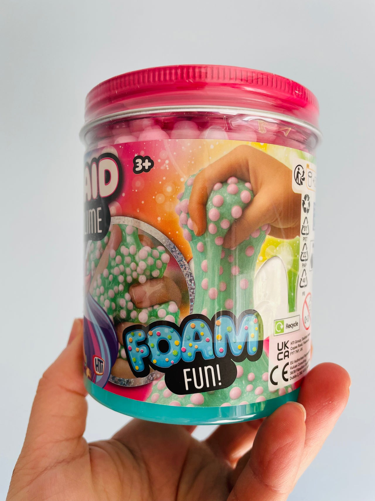 🧜‍♀️🩵 Mermaid Pop Slime Sensory Toy
