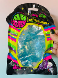 💙🦍 Blue Glitter Gorilla | Sugar Squishy