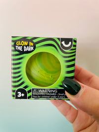 🌌✨ Glow in the Dark Super Squidge Ball | Sensory Fidget Toy