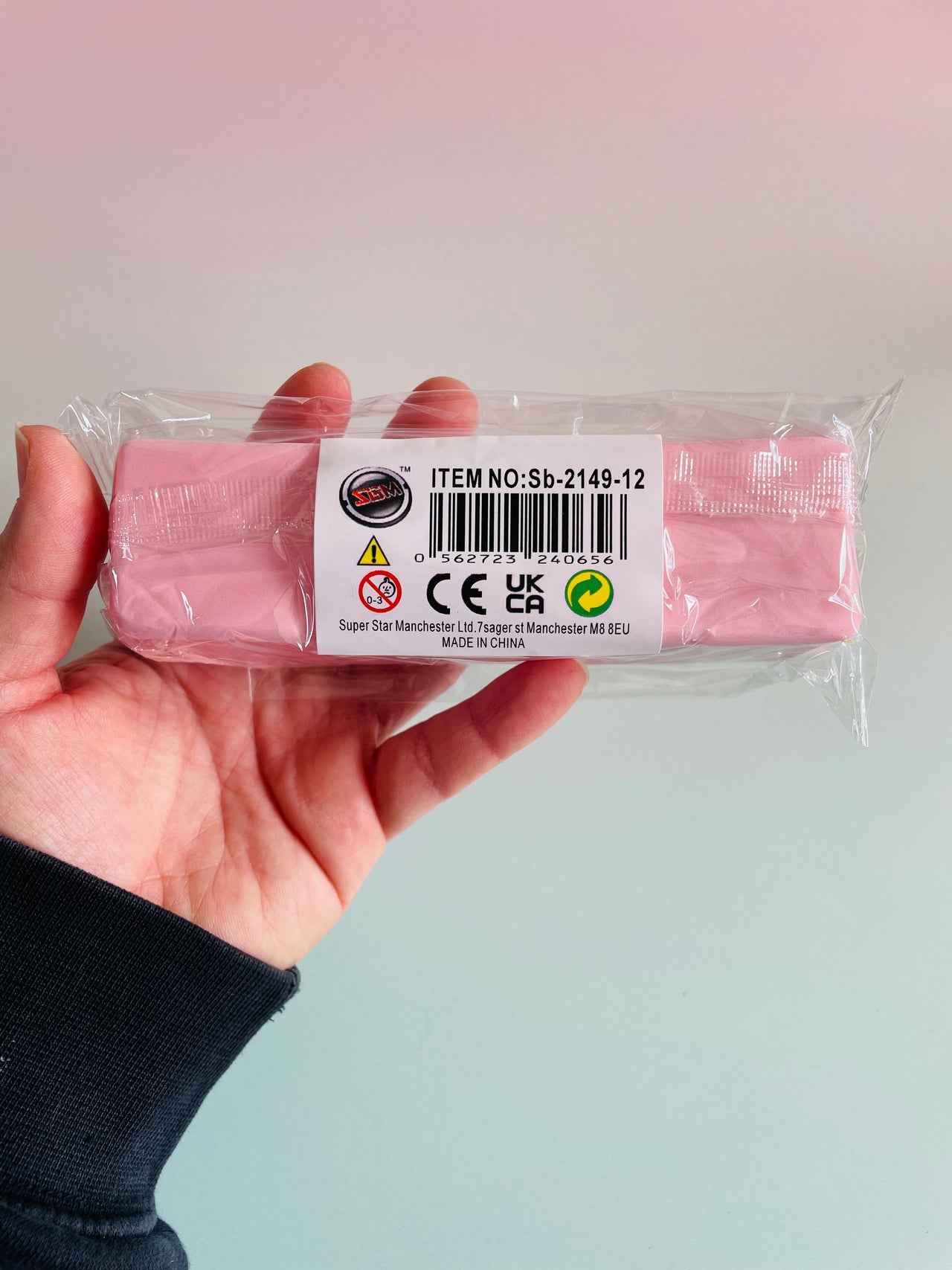 🍓✨ Strawberry Squishy Butter Slab – 14cm Slow Rise Scented Squishy ✨🍓