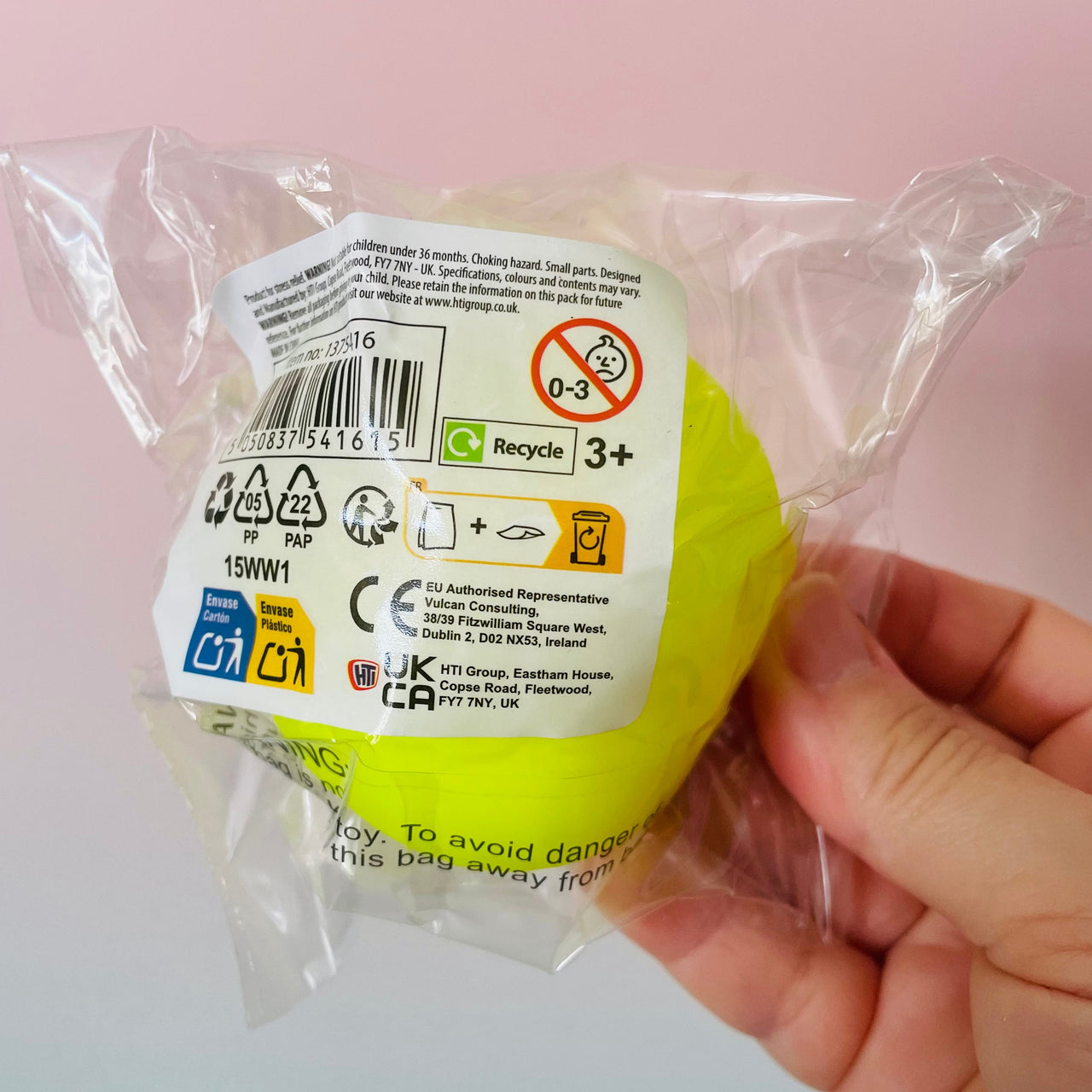 💛🟡 Neon Super Squish Ball | Yellow Stress Relief Sensory Fidget Toy ✨