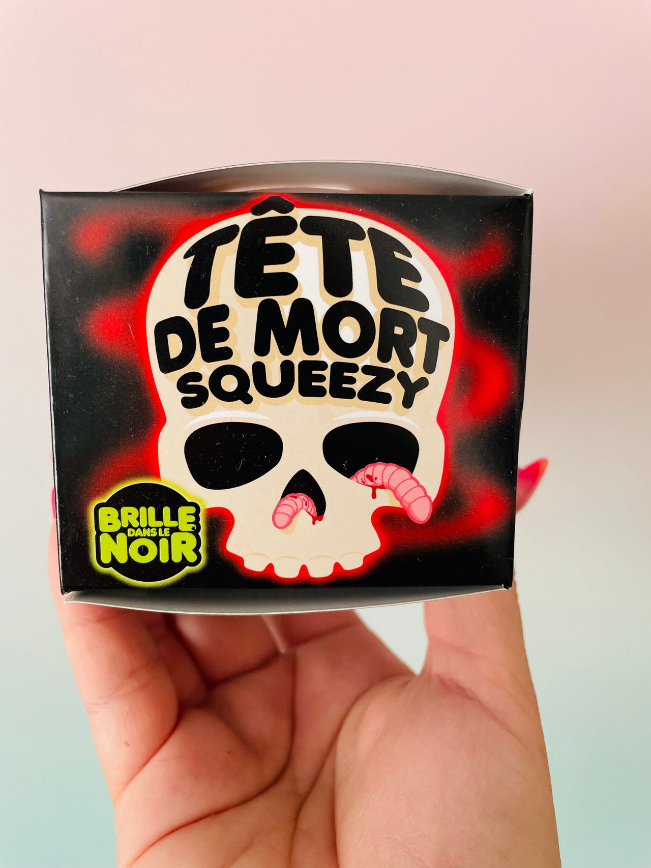 Scrunchems Squeezy Skull of Horrors Squishy Toy