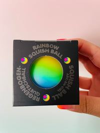 Scrunchems Rainbow Squish Ball Colourful Sensory Fidget Toy