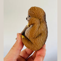 🦥🤎 Brown Cute Squidgy Sloth Sensory Toy ✨