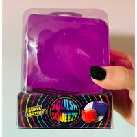 Purple Mega Cube Squishy slow rise sensory toy UK