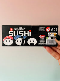 Scrunchems Squishy Sushi Set - 3 Mini Sushi Squishies