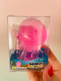 🩷🐙 Pink Squeezy Gel Octopus | Soft Gel-Filled Sensory Stress Relief Fidget Toy ✨