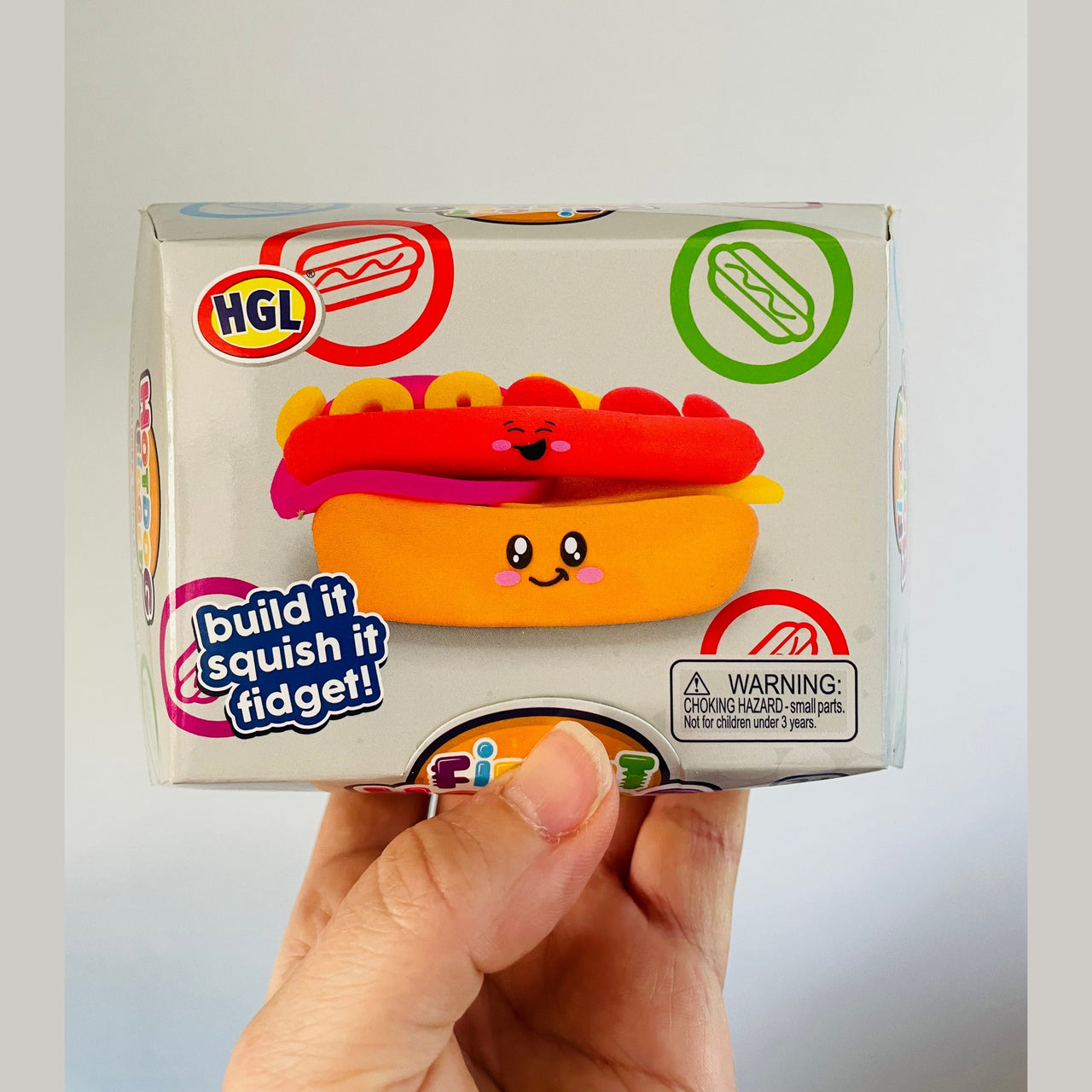 🌭✨ Fidget Hot Dog Squishy Sensory Toy ✨🌭