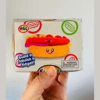🌭✨ Fidget Hot Dog Squishy Sensory Toy ✨🌭