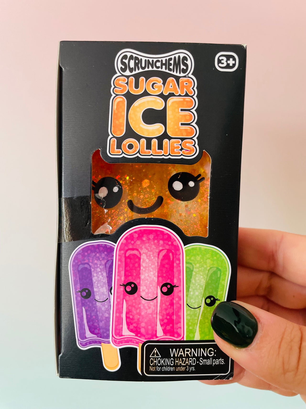Scrunchems Sugar Ice Lolly - Large Maltose Squishy Orange