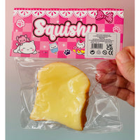 Egg Toast Squishy soft sensory fidget toy