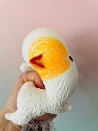 🧡🤍 Squidgy Cat | White & Orange Super Soft Sensory Stress Relief Fidget Toy ✨
