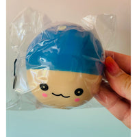Mushi-Pals Blue Mushroom Squishy sensory stress relief fidget toy