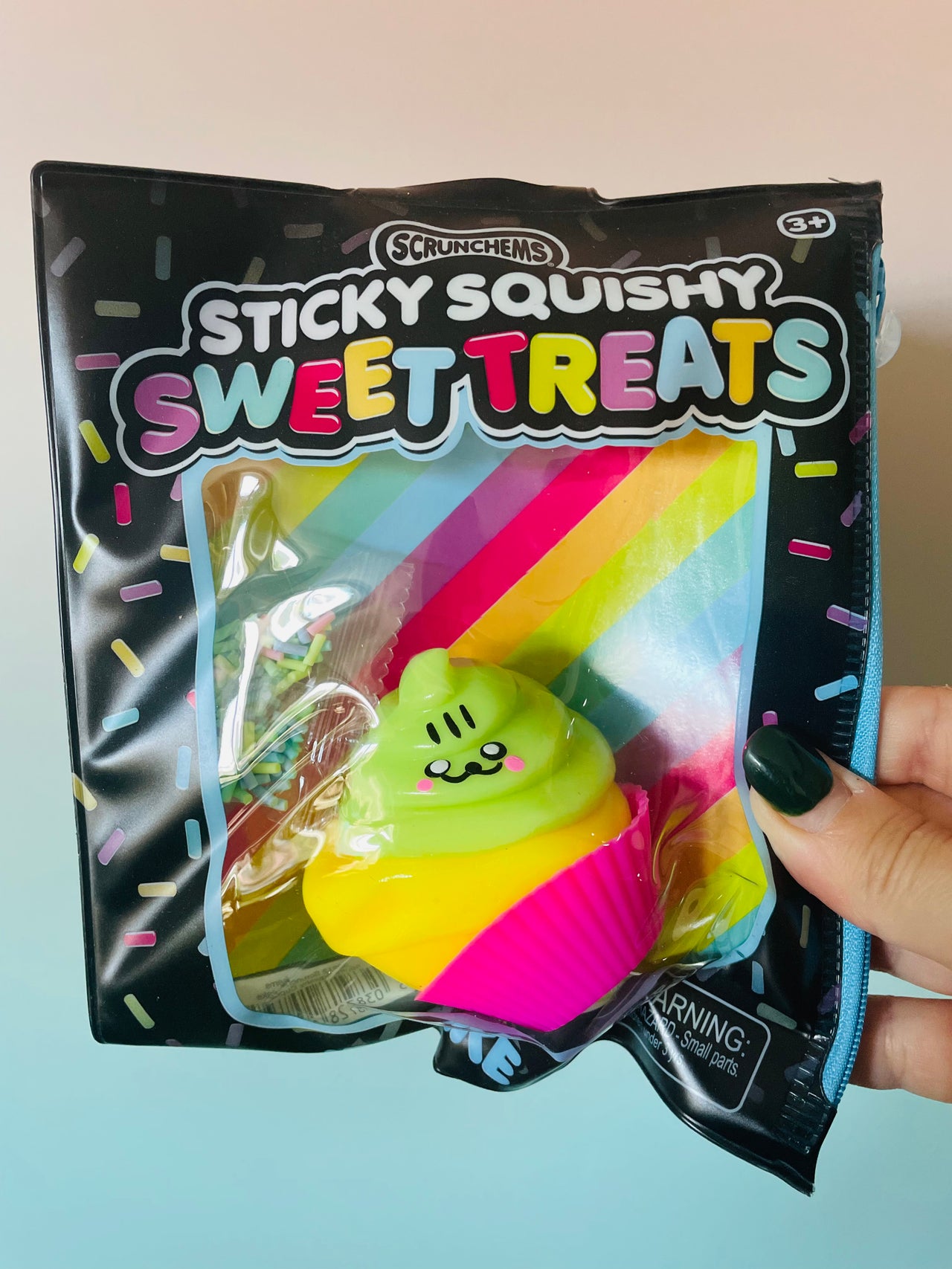🧁✨ Scrunchems Sticky Squishy Cupcake | Taba Squishy