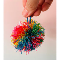 Rainbow Fuzzy Ball soft spiky sensory fidget toy