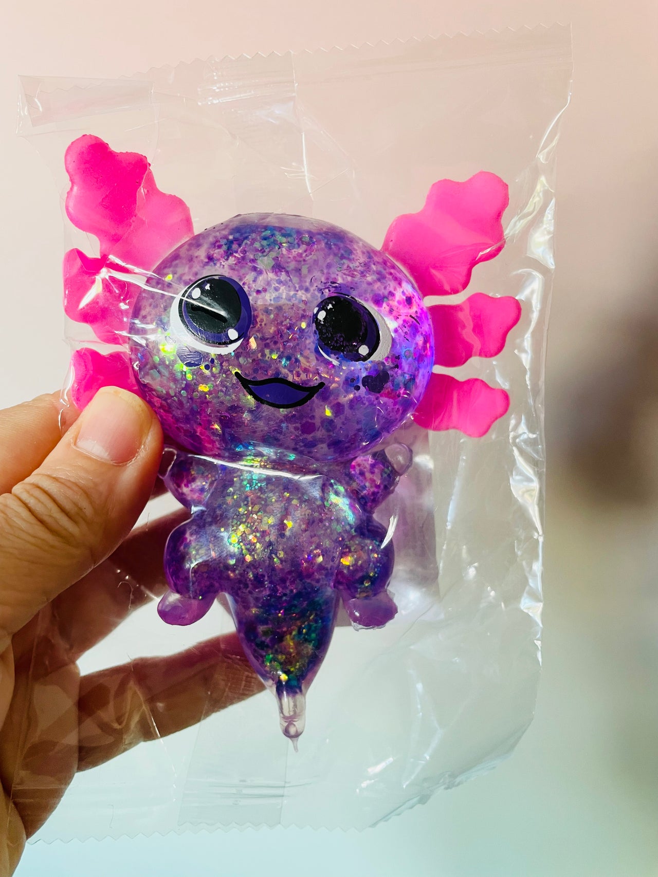 💜🦎 Sugar-Filled Cutie Axolotl Squishy Toy