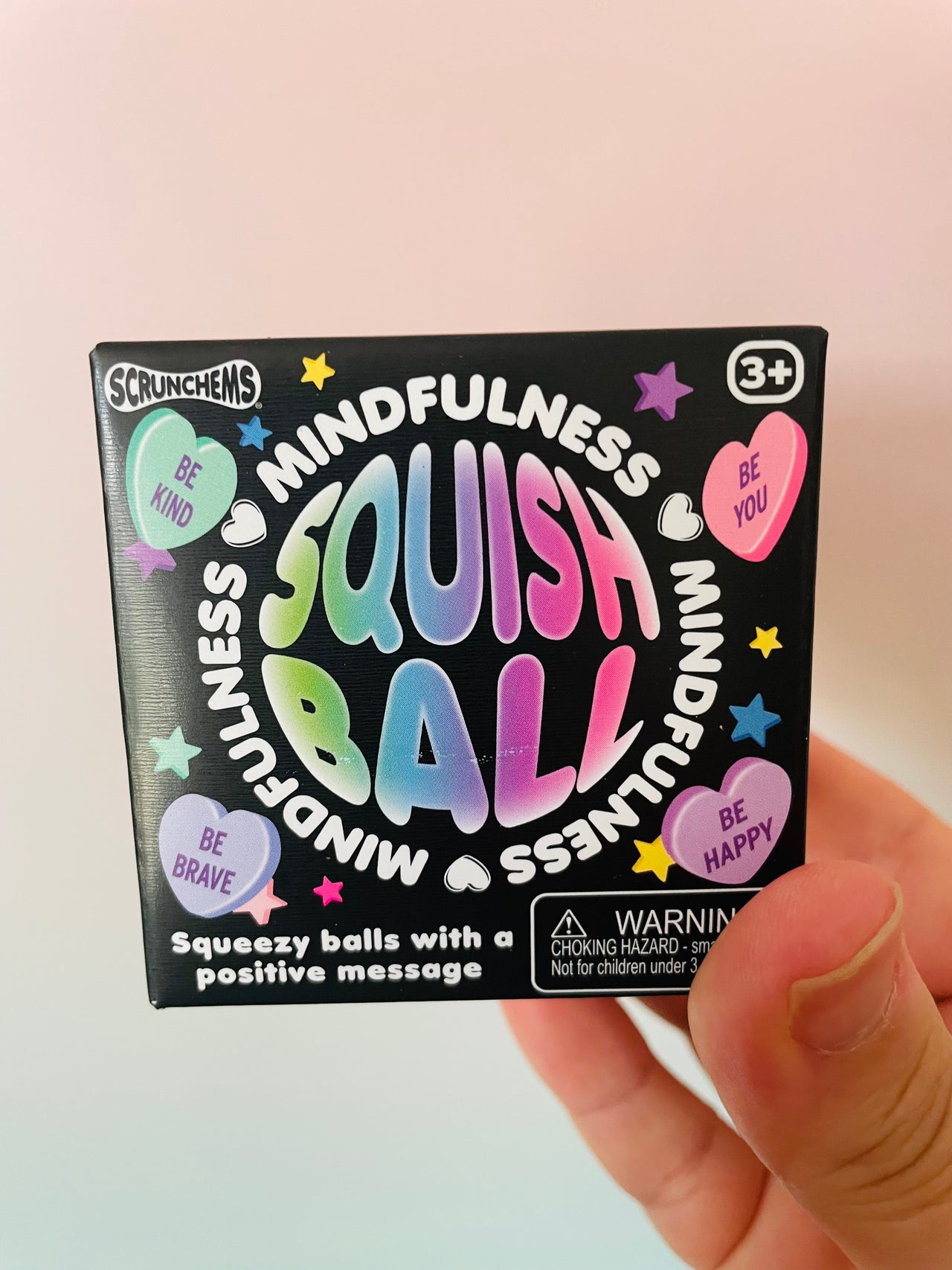 🧘‍♀️💖 Scrunchems Mindfulness Ball | Stress Relief Sensory Squishy ✨
