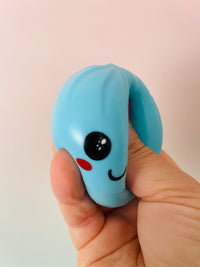 🌸🥟 Pastel Bao Bun Squishy in Basket | Kawaii Maltose Sensory Squeeze Toy ✨