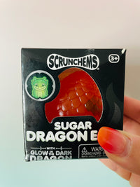 Scrunchems Sugar Dragon Egg Dragon Surprise Sensory Fidget Toy