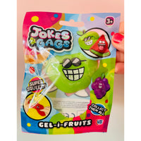 Green Apple Gel-I Fruit sticky gel sensory fidget toy