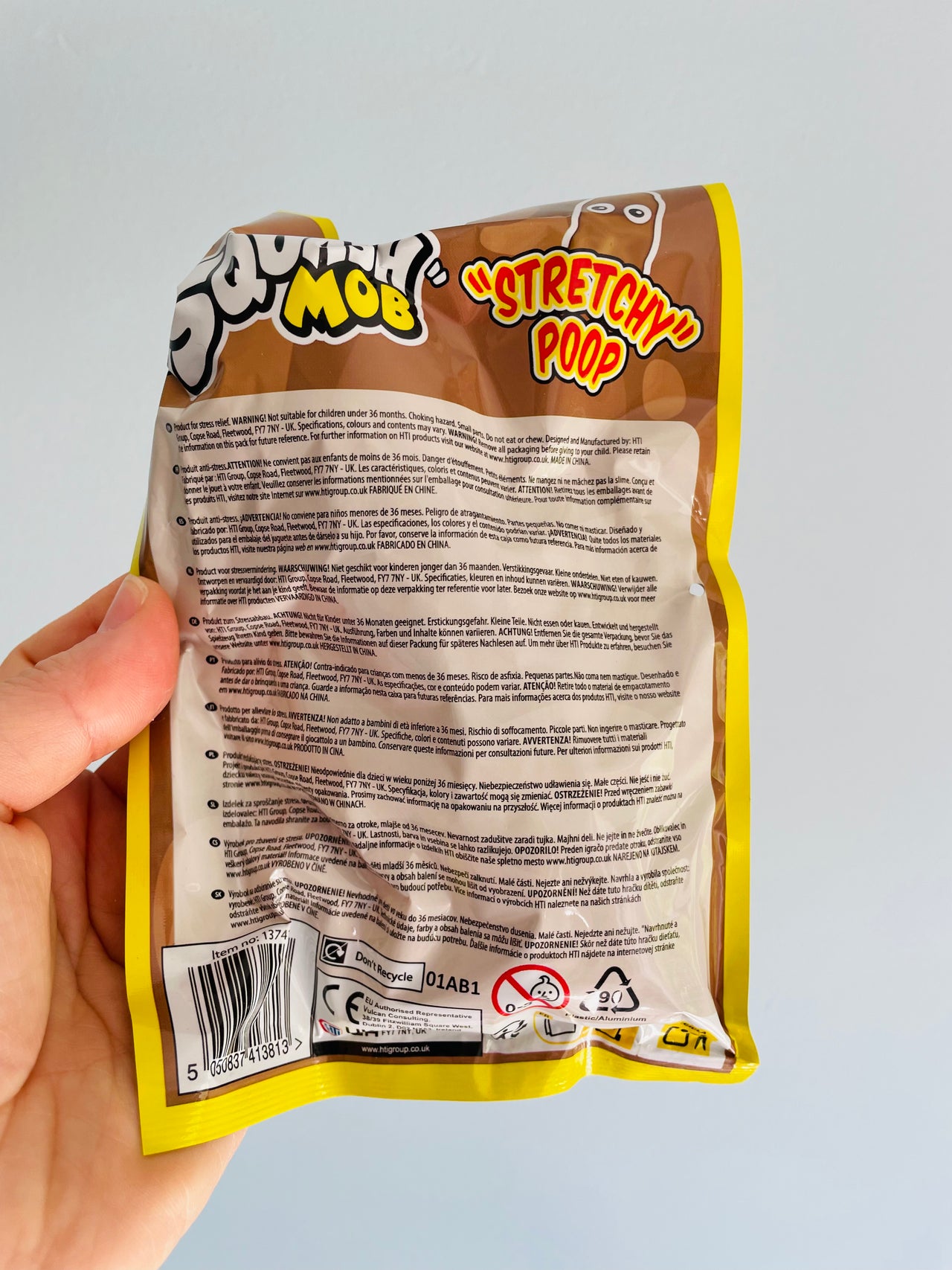 💩🌈 Stretchy Poop Squishy Toy