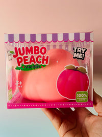 Jumbo Peach Squishy Sensory Toy UK