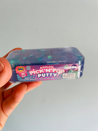 🦎💚 Axolotl Pick ‘N’ Pop Putty Sensory Toy