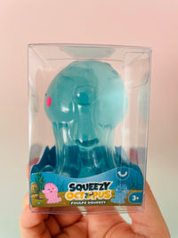 💙🐙 Blue Squeezy Gel Octopus | Soft Gel-Filled Sensory Stress Relief Fidget Toy ✨