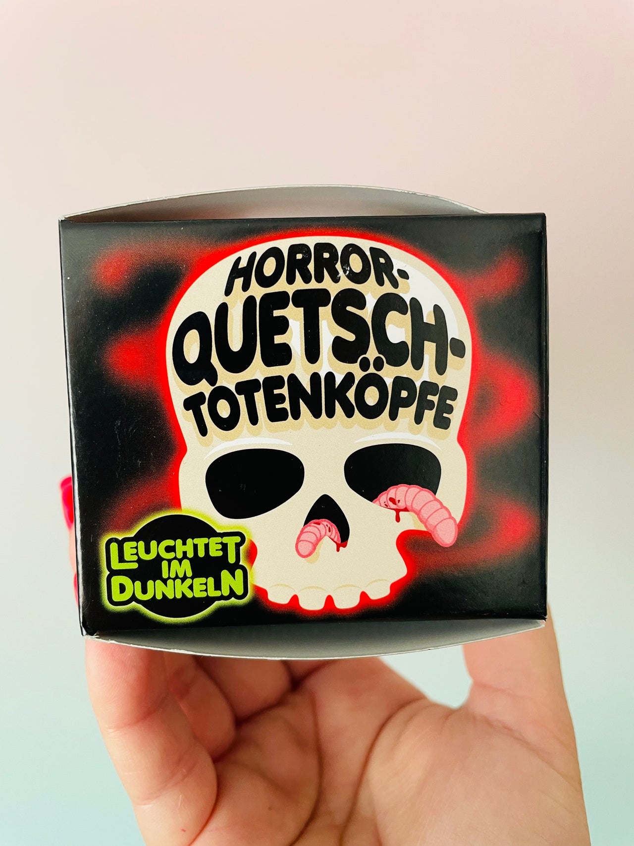 Scrunchems Squeezy Skull of Horrors Squishy Toy