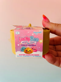 🥟✨ Lucky Bao Mini Mystery Squishy Dumpling | Collectible Kawaii Sensory Stress Relief Fidget Toy 🌈
