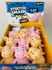 🩷🐷 Stretch 'N Smash Mini Pig | Pink Stretchy Sensory Stress Relief Fidget Toy ✨