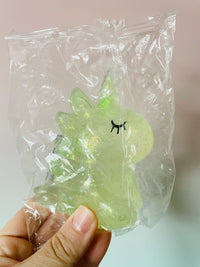 🦄💚 Green Glitter Water-Filled Unicorn Sensory Toy ✨