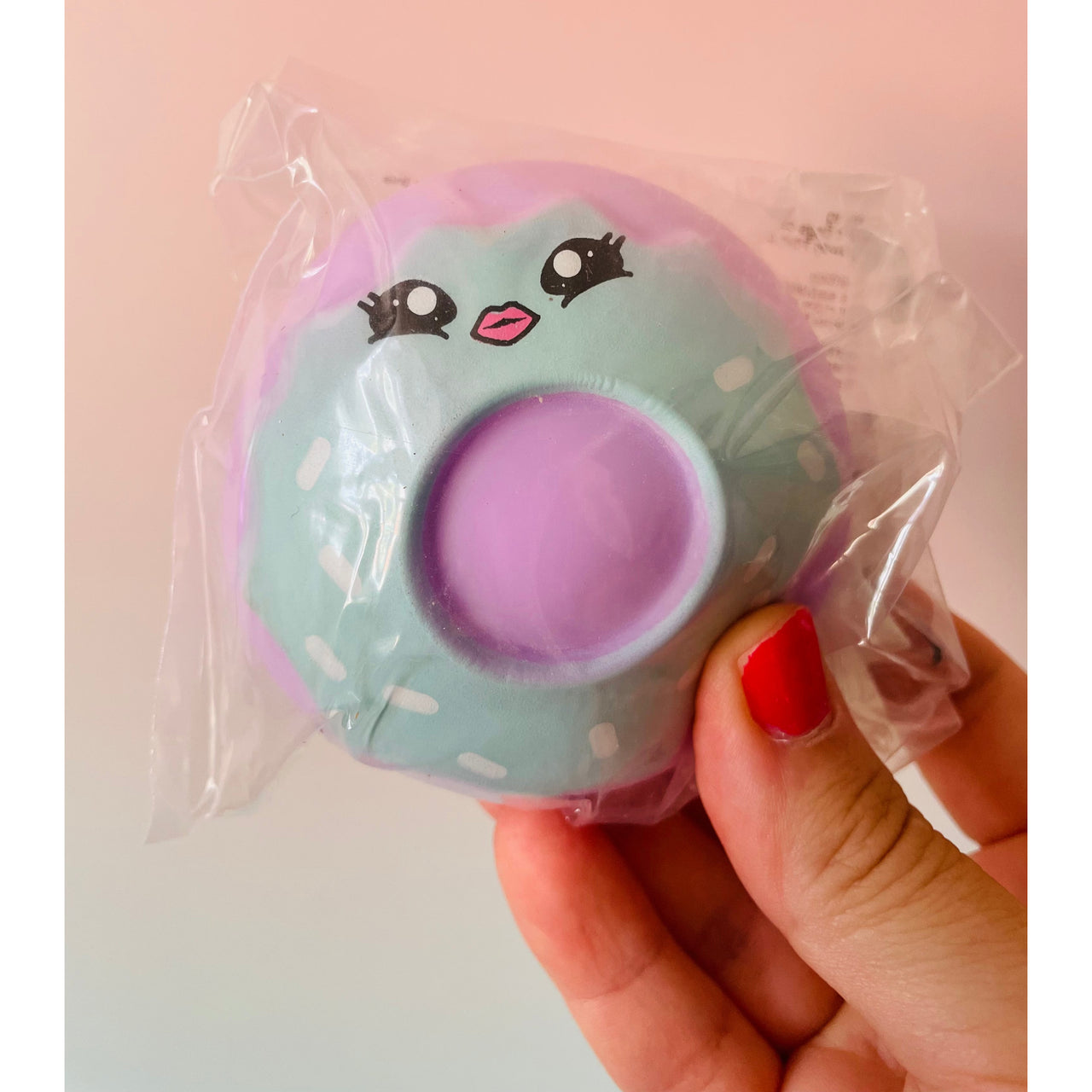 Doughie the Doughnut | Lilac Squishy Sensory Stress Relief Fidget Toy
