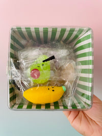 🍓🥕 Fruit & Vegetable Takeaway Treats | 14 Mini Fruit & Veg Squishies Sensory Fidget Pack ✨