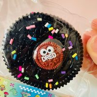 🤎🍪 Taba Cookie Sandwich Squishy | Brown Biscuit Sensory Fidget Toy ✨
