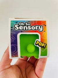 🟩✨ Green Pop Cube Fidget Toy
