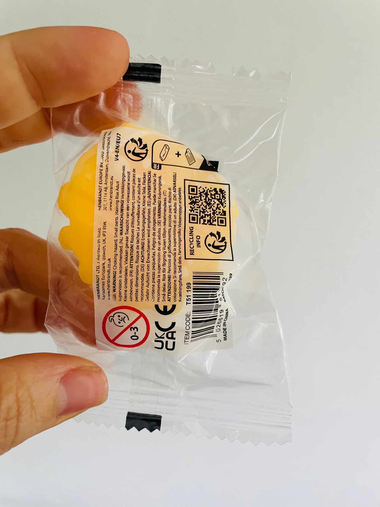 🧇🤎 Squishy Desserts Waffle Mini Sensory Toy